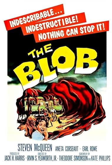 The Blob movie poster
