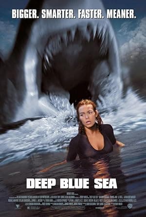 Deep Blue Sea movie poster