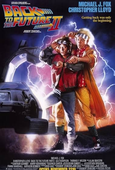 Back to the Future Part II movie poster