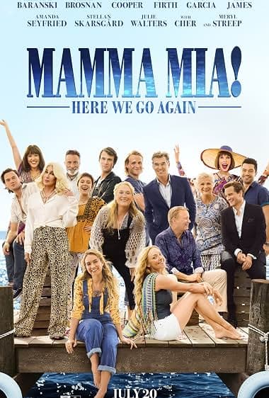 Mamma Mia! Here We Go Again movie poster