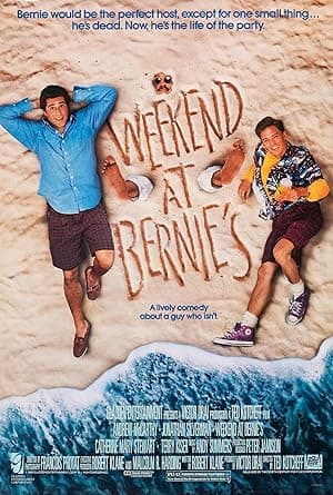 Weekend at Bernie's movie poster