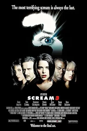 Scream 3 movie poster