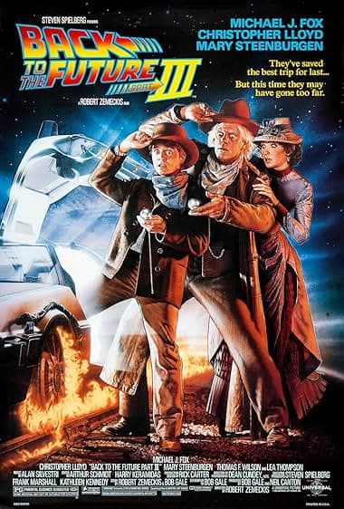 Back to the Future Part III movie poster