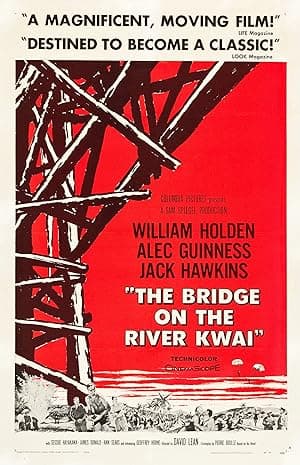 The Bridge on the River Kwai poster