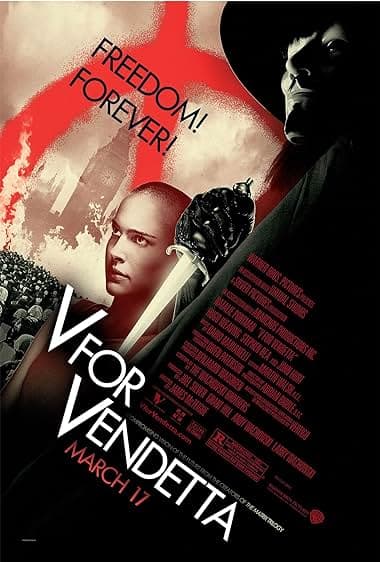 V for Vendetta movie poster