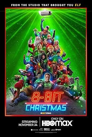 8-Bit Christmas movie poster