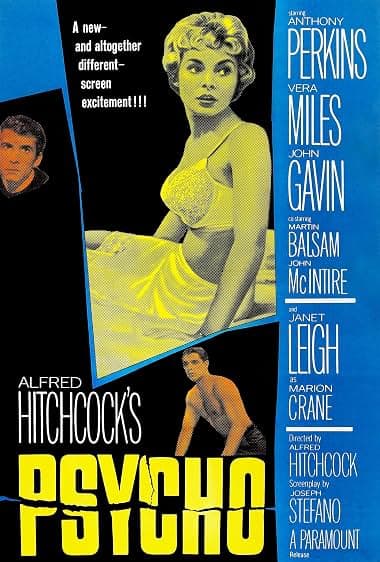 Psycho movie poster